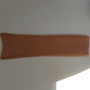 Vananh Scarlet Size Small Tan/Beige Elegant Dress